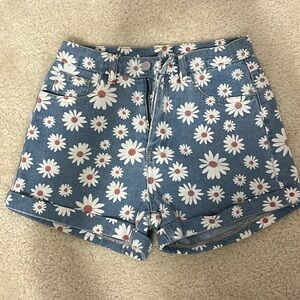 SHEIN daisy shorts